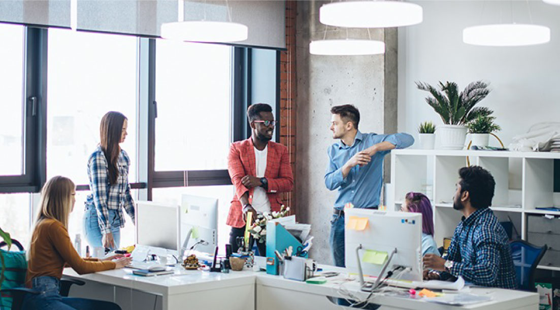 imagen de equipo de marketing