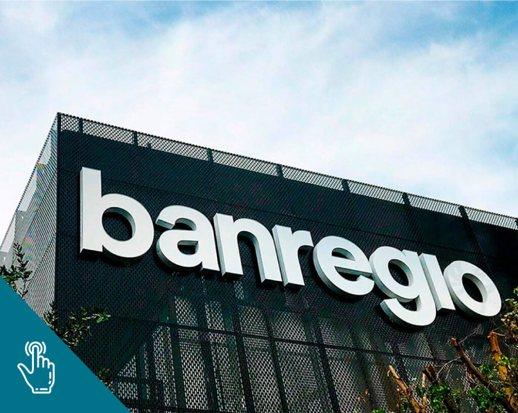 portada con logo de Banregio