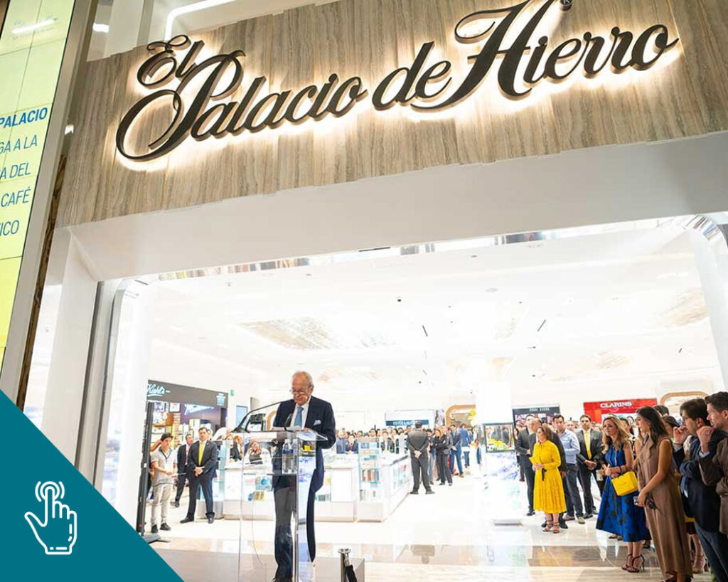 portada con logo de Palacio de Hierro